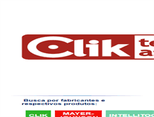 Tablet Screenshot of clik.com.br